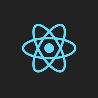 Image of a React logo